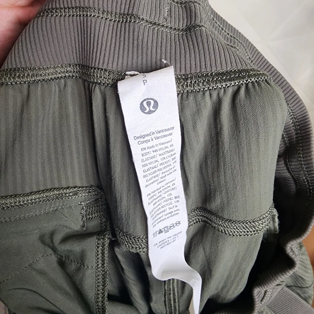 Lululemon Athletica Olive Green Jogger Pants - Picture 6 of 6